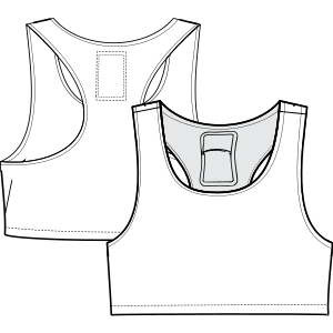 Fashion sewing patterns for MEN Sleeveless shirt GPS Football Vest 9801